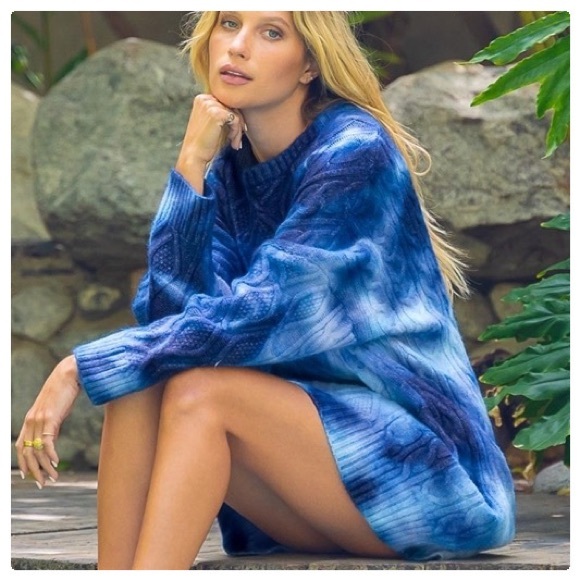 POL Cranberry Blend Oversized Sweater Tunic Top - Picture 7 of 13